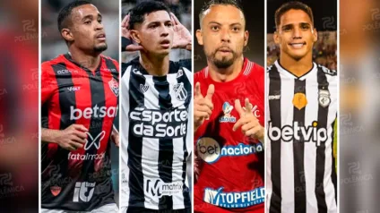 Nordeste teve artilheiros em todas as divisões do Brasileirão - VEJA QUEM SÃO OS JOGADORES