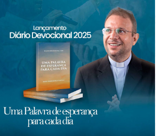 "Uma palavra de esperança para cada dia": Padre Fabrício lança novo Diário Devocional neste sábado no Patos Shopping