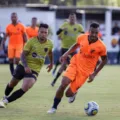 Botafogo-PB e Retrô empatam em jogo-treino. Foto: Cristiano Santos/Botafogo-PB