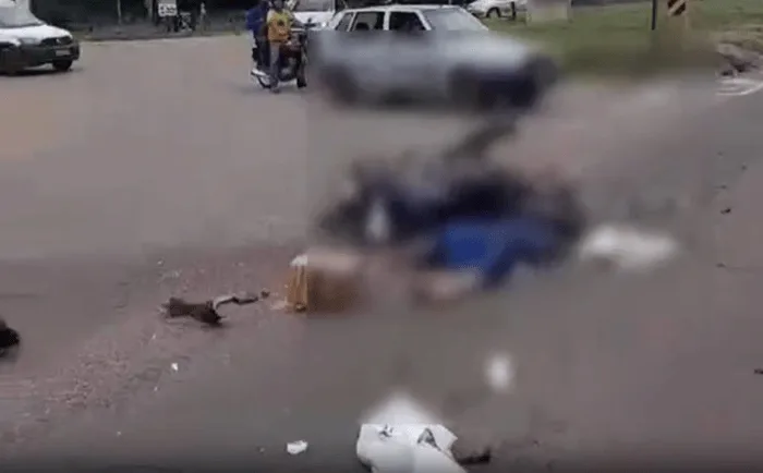 TRAGÉDIA: Motociclista morre em grave acidente e coração fica no meio da pista - VEJA O VÍDEO