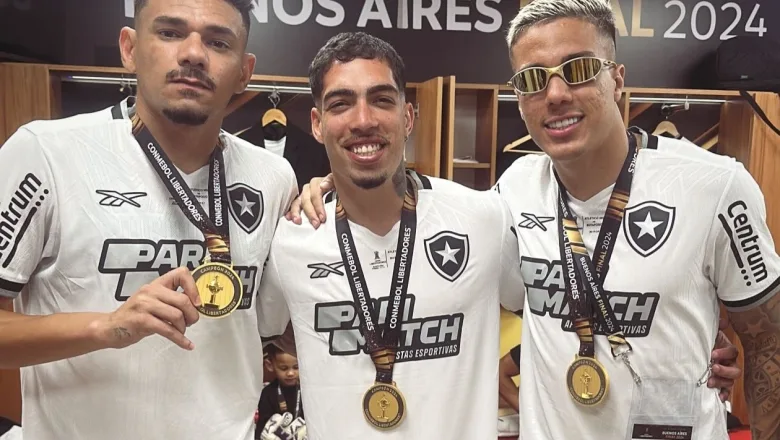 Trio do Botafogo amplia lista de paraibanos campeões da Libertadores - VEJA QUEM SÃO OS VENCEDORES