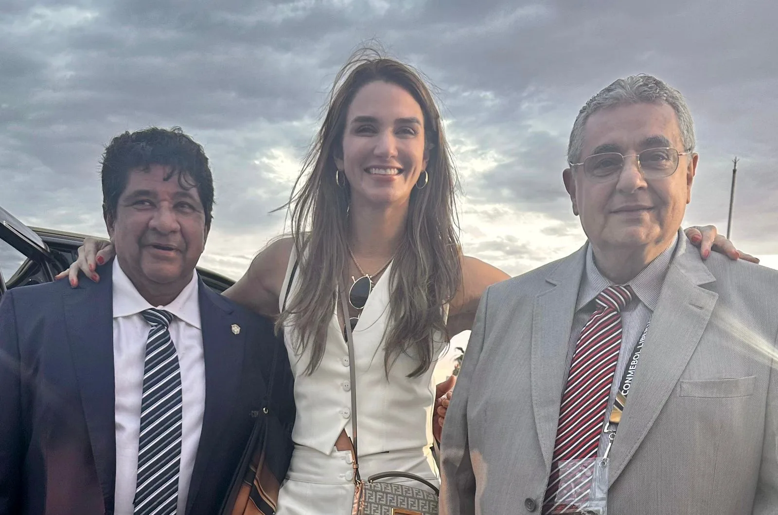 Presidenta Michelle Ramalho participa da final da Libertadores em Buenos Aires