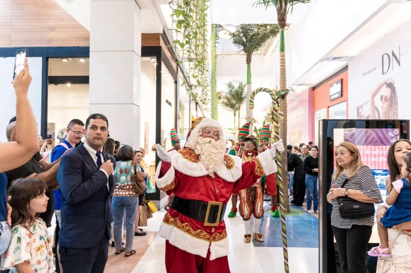 Decorações de Natal no Manaira e Mangabeira Shopping são opções para passeios neste fim de ano