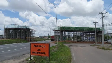 BR-101 será interditada para execução de obras do novo viaduto do Bairro das Indústrias