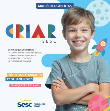 Sesc abre inscrições para o Criar Sesc no Sertão do Estado