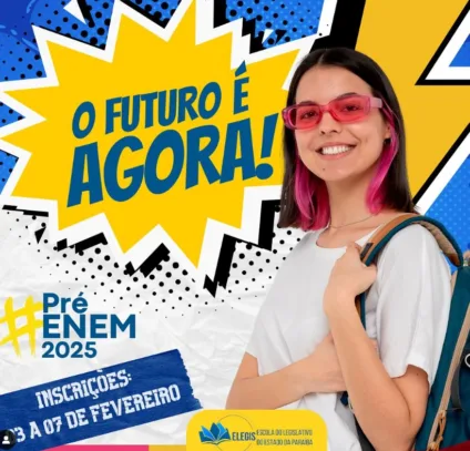 Escola do Legislativo da Paraíba oferta vagas gratuitas para cursinho preparatório ENEM 2025