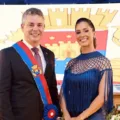 André Coutinho e Camila Holanda são empossados como prefeito e vice-prefeita de Cabedelo em cerimônia na Fortaleza de Santa Catarina