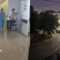 Chuva forte causa transtornos em Sousa: hospital fica alagado e canal de esgoto atinge volume máximo; veja vídeos