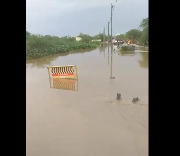 Fortes chuvas alagam bairros de São Bento - VEJA O VÍDEO