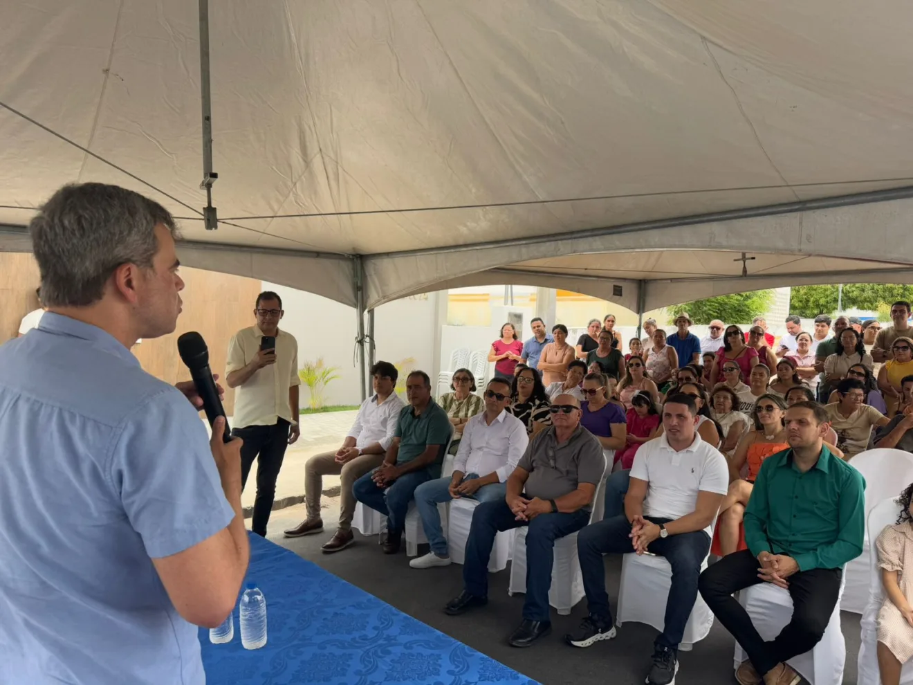 Participando das comemorações dos 63 anos de São José do Sabugi, deputado George Morais entrega equipamento de reabilitação e diz que Saúde é prioridade