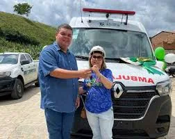 Pilões recebe nova ambulância por emenda do deputado Bosco Carneiro