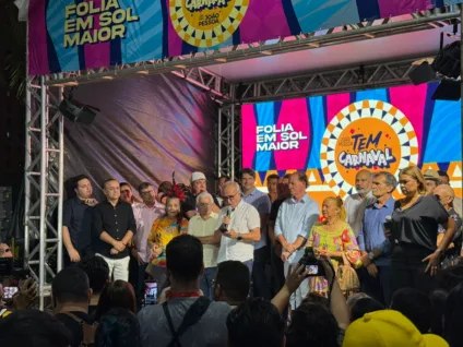 Prefeito Cícero Lucena lança programação oficial do Folia de Rua 2025