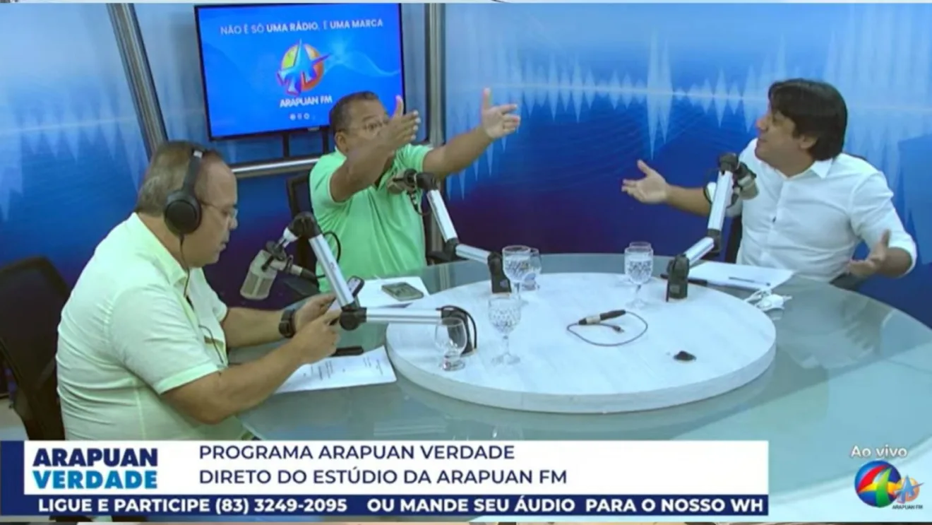 NILVAN PEDE DEMISSÃO DA ARAPUAN FM: após discussão ao vivo com Luís Tôrres, comunicador optou por ficar só na TV