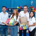 Vice-governador Lucas Ribeiro entrega kits escolares e fardamentos a alunos da rede estadual em Campina Grande