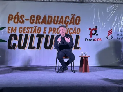 Aula magna em Campina Grande marca início da pós-graduação em Gestão e Produção Cultural