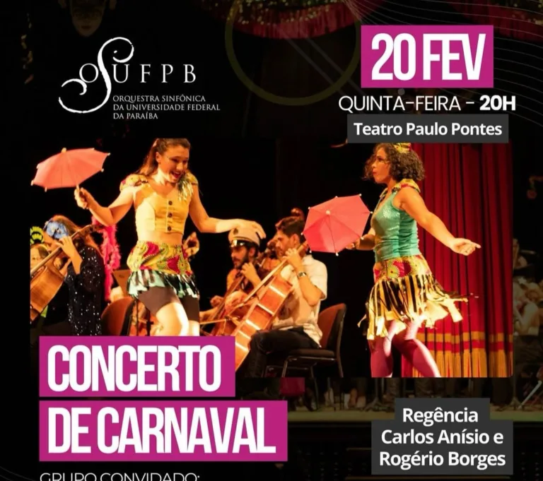 OSUFPB faz a estreia da temporada 2025 com concerto de carnaval