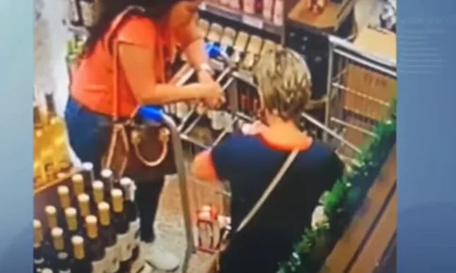 Mulher perde parte da visão após explosão de garrafa de vinho em mercado; veja vídeo