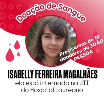 Divulgação de doação de sangue