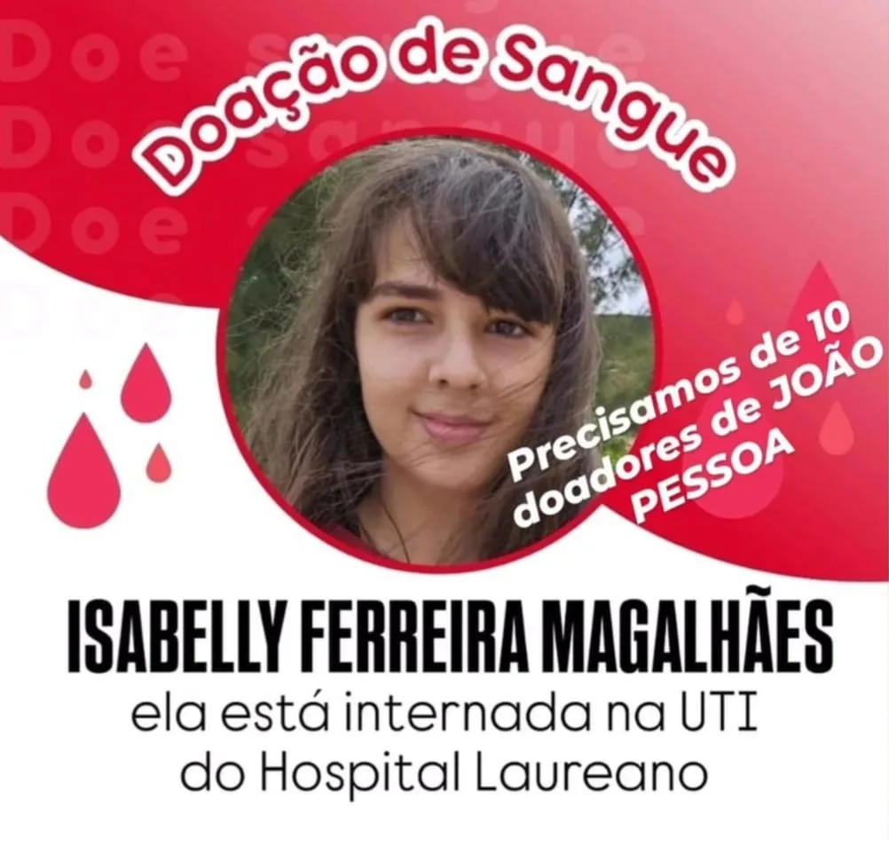 Divulgação de doação de sangue