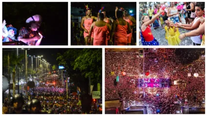 GRANDES NOMES DA MÚSICA: veja a programação das prévias, Folia de Rua e Carnaval Tradição de JP