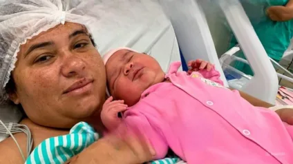 RARIDADE: Bebê de quase 6kg nasce em João Pessoa e se torna um dos maiores recém-nascidos do Brasil