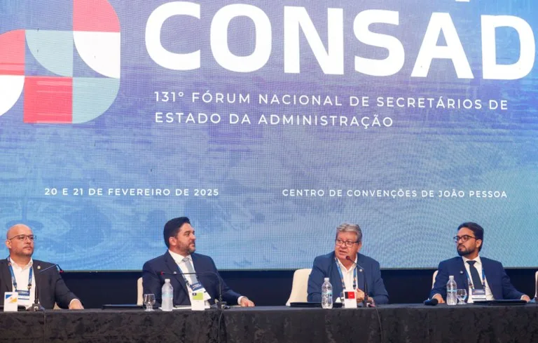 João Azevêdo participa de abertura de Fórum Nacional de Secretários de Administração 