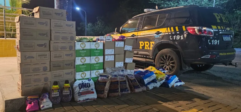 Casal de idosos é detido pela PRF em Campina Grande-PB por furtar mercadoria de supermercado em Patos-PB