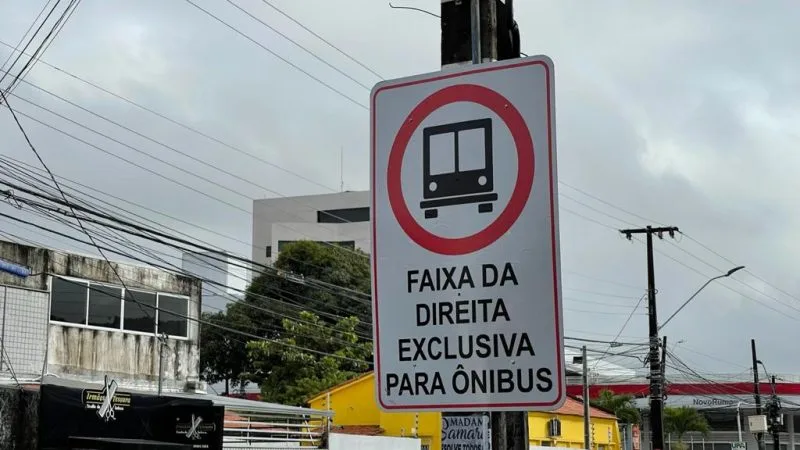 Prefeitura de JP determina retorno do uso exclusivo das faixas de ônibus nos dias úteis