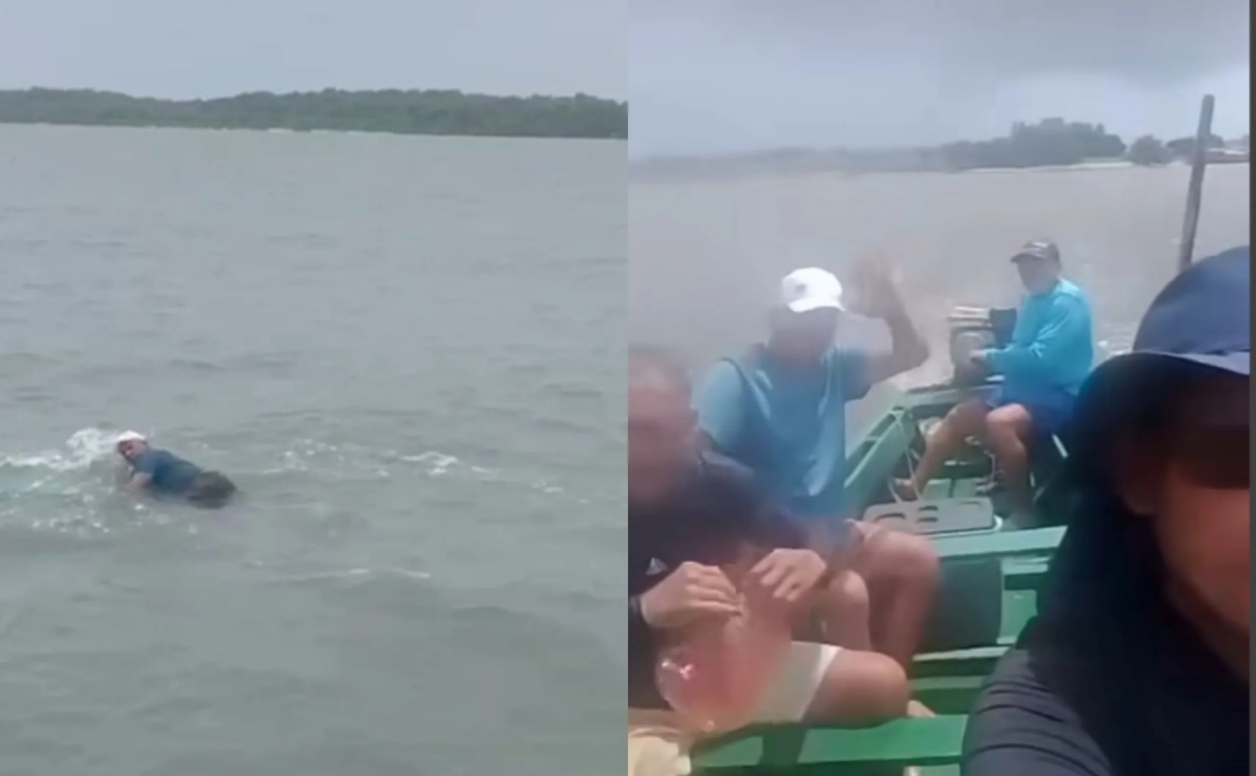 Barco naufraga com quatro pessoas no mar de Cabedelo; duas vítimas morreram - VEJA VÍDEO