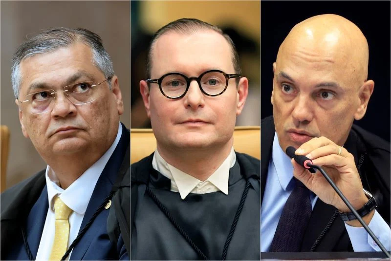 STF confirma Moraes, Dino e Zanin em julgamento de Bolsonaro