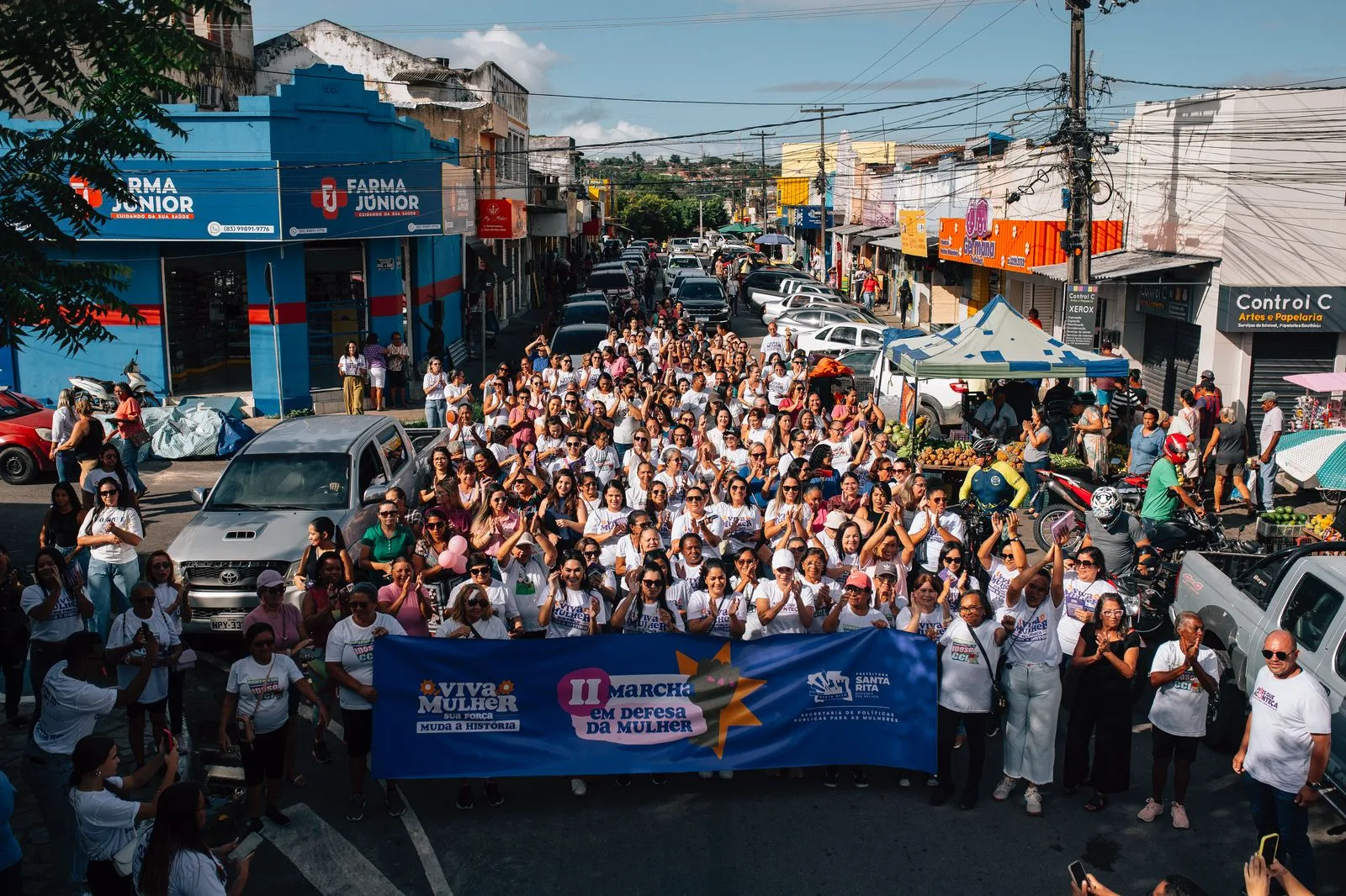 Santa Rita celebra o Dia da Mulher com II Marcha em Defesa da Mulher e programação especial