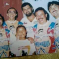 Jornalistas no camarote da imprensa no carnaval de Cajazeiras em 1999