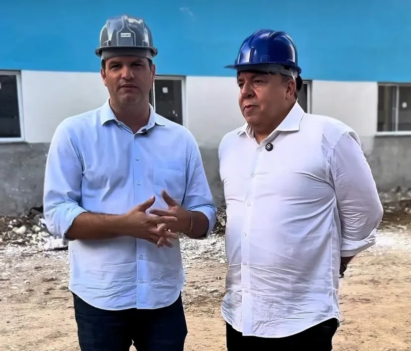 Ao lado de Leo Bezerra, vereador Guguinha visita obras do Complexo Beira Rio e reforça compromisso com a reforma da Praça Lauro Wanderley