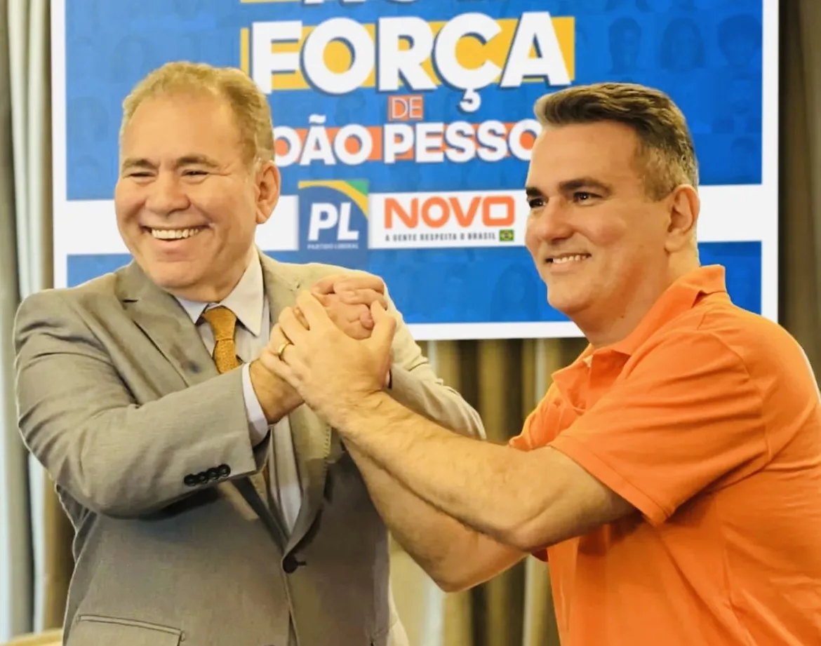 Marcelo Queiroga e Pastor Sérgio Queiroz