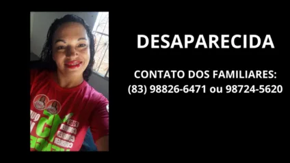 Família procura mulher desaparecida no bairro de Mangabeira, em João Pessoa