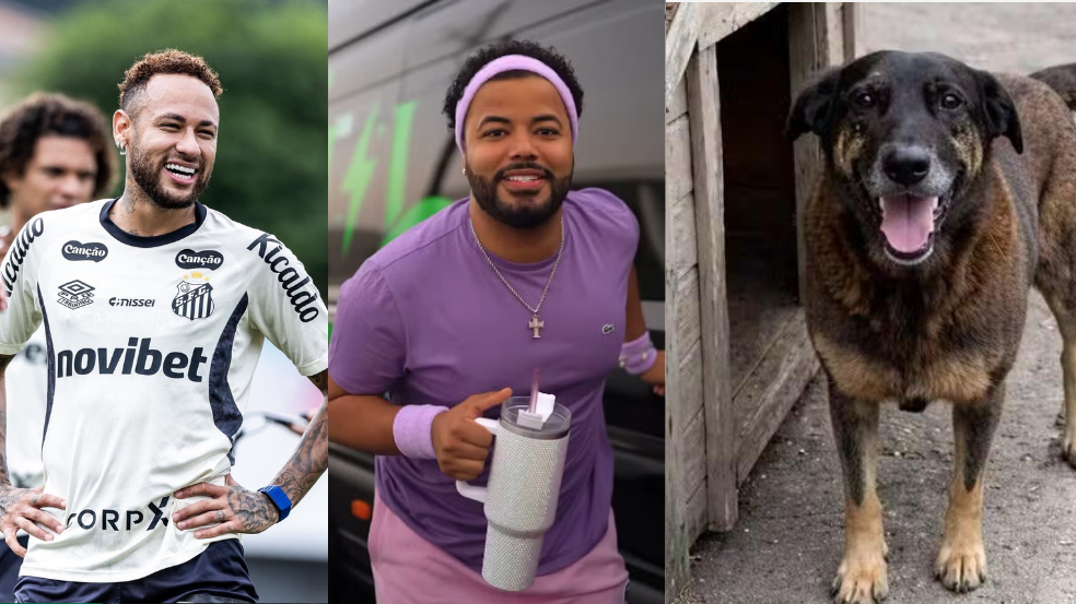 Neymar, Hytalo Santos e até o Cão Orelha: os famosos citados nas pesquisas eleitorais da Paraíba