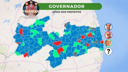 VOTOS DOS 223 PREFEITOS: Lucas angaria apoio de Prefeita do MDB e Cícero se aproxima de Efraim - VEJA OS NÚMEROS