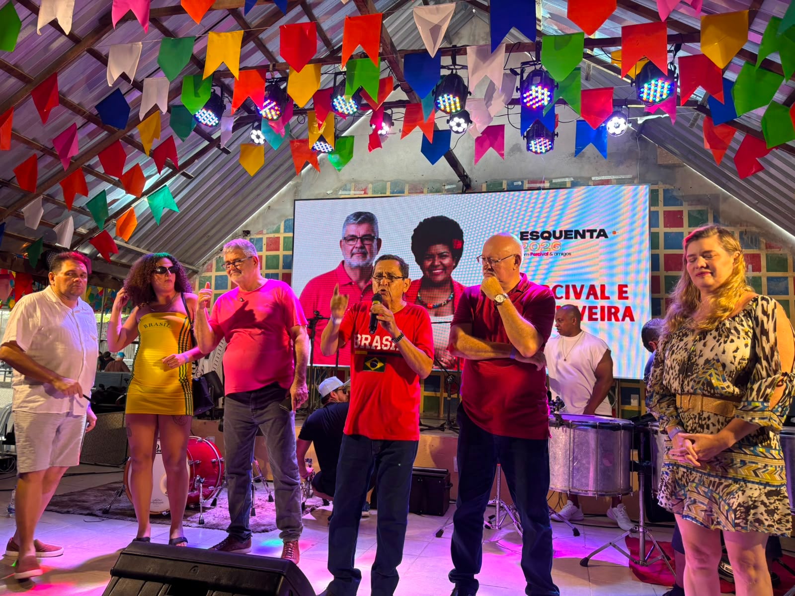 Lançamento da pré-candidatura de Percival Henriques reúne aliados da esquerda em João Pessoa